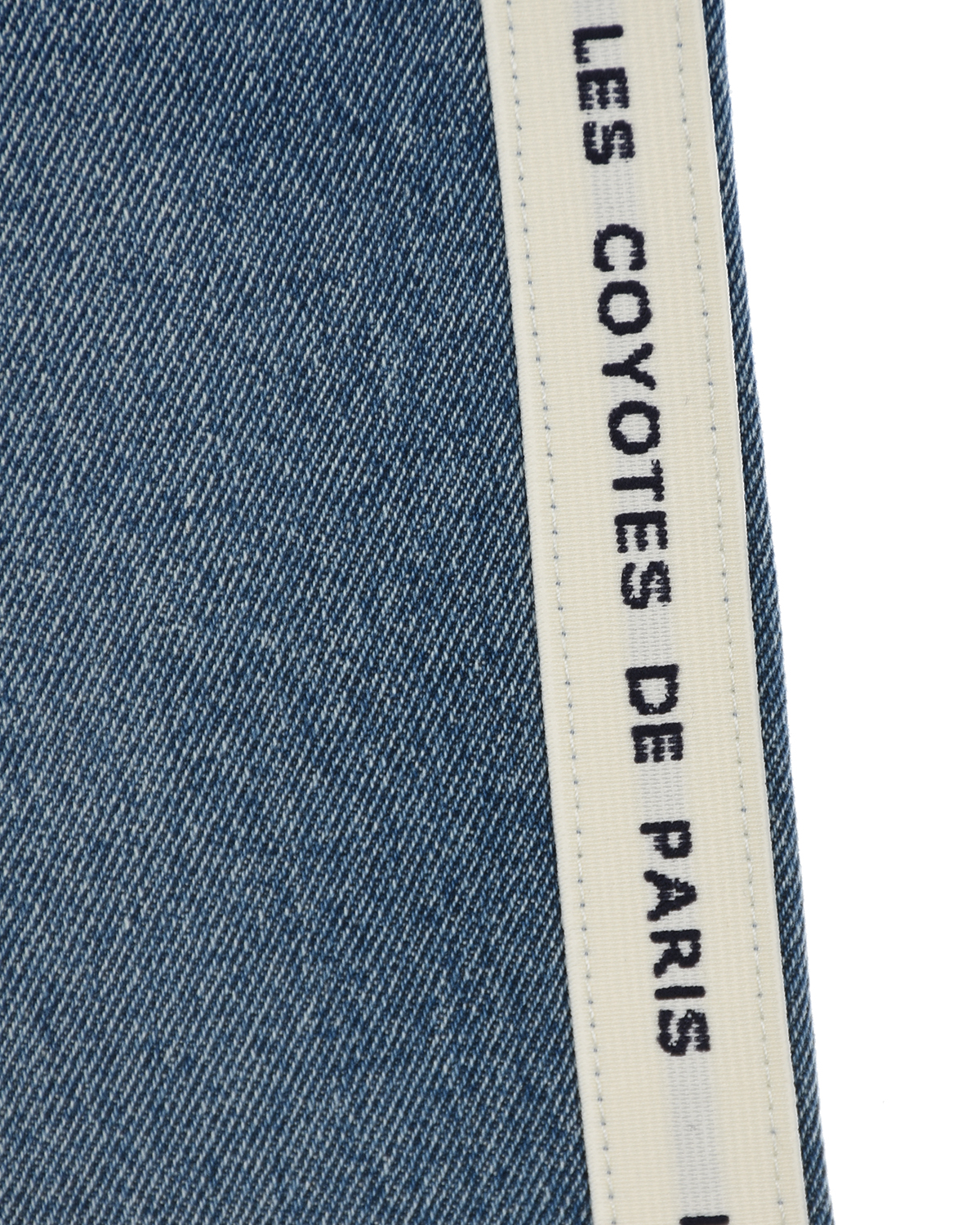 Голубые джинсы сбелыми лампасами Les Coyotes de Paris детские, размер 152, цвет голубой - фото 3